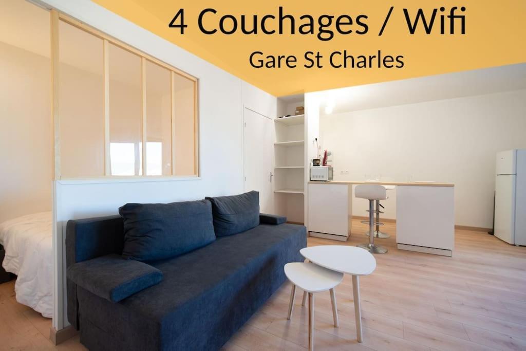 Fully Equipped Apartment 2 To 4 People St Charles Marseilles Buitenkant foto